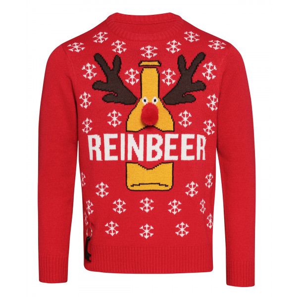 Reindeer Christmas Jumper from Midpac. Novelty Christmas knitted jumper